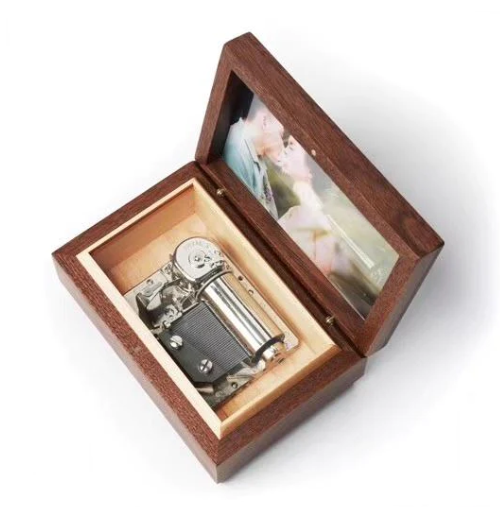 Customized 30 Note Shelter Wooden Music Box