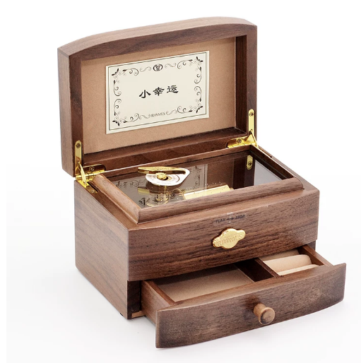 Customized 30-Note Your Lie in April Jewelry Music Box (Tune: Hikaru Nara)