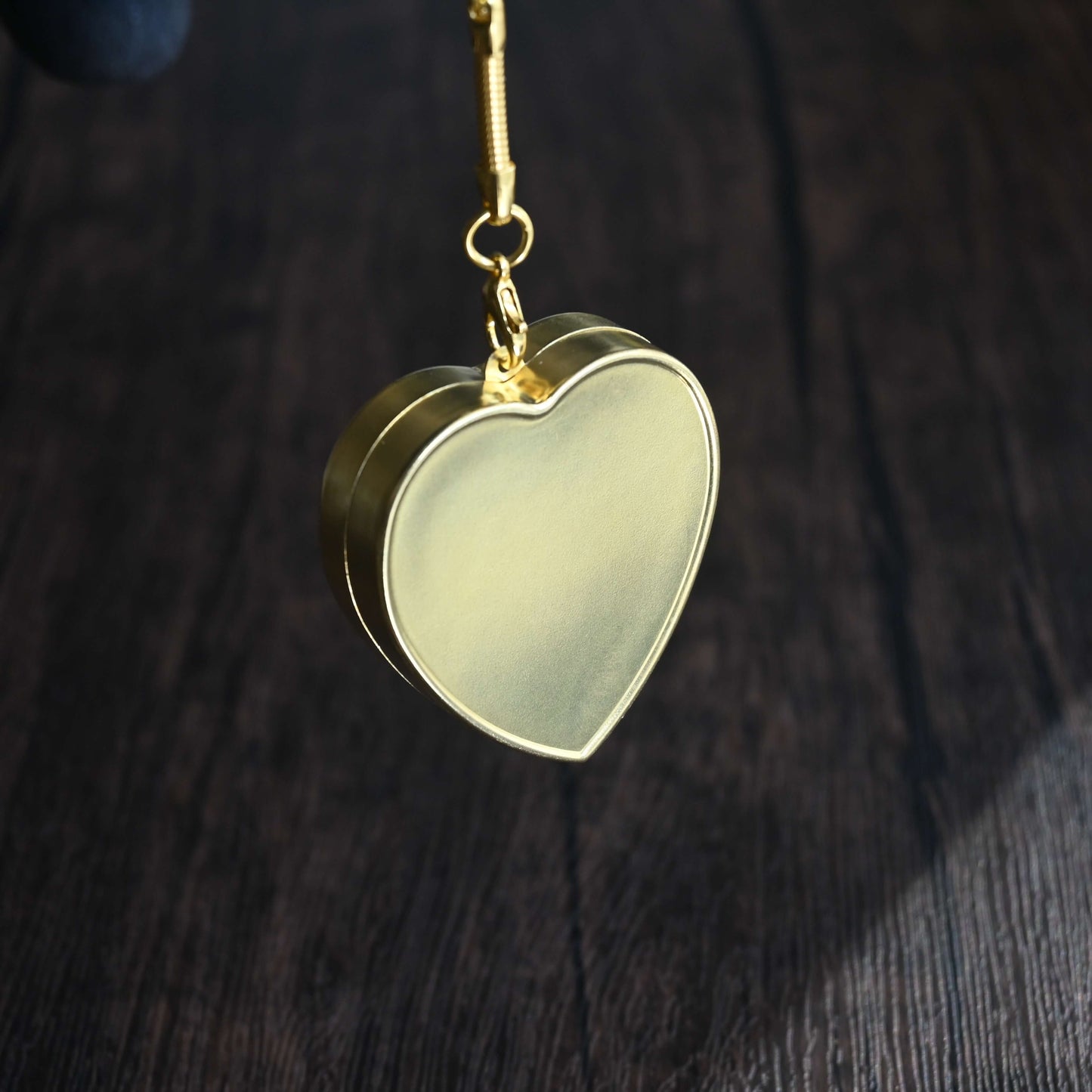 Premium Mini Heart-Shaped Brass Music Box Keychain (Multiple Tunes Available)