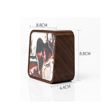 Premium Suzume no Tojimari Theme Song Wooden Music Box with Photo Frame