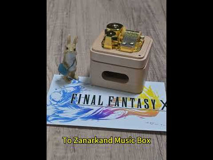 Final Fantasy Music Box with Resonance Box (Tune: Aerith's Theme / To Zanarkand / Melodies of Life / Eyes on Me)