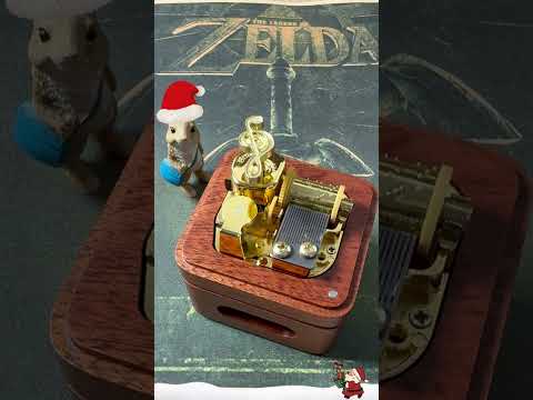 Premium Wooden The Legend of Zelda Music Box with Resonance Box