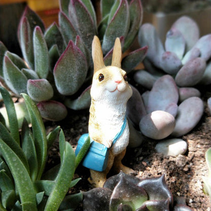 Adorable Rabbit Mini Figurine