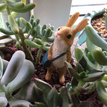 Adorable Rabbit Mini Figurine