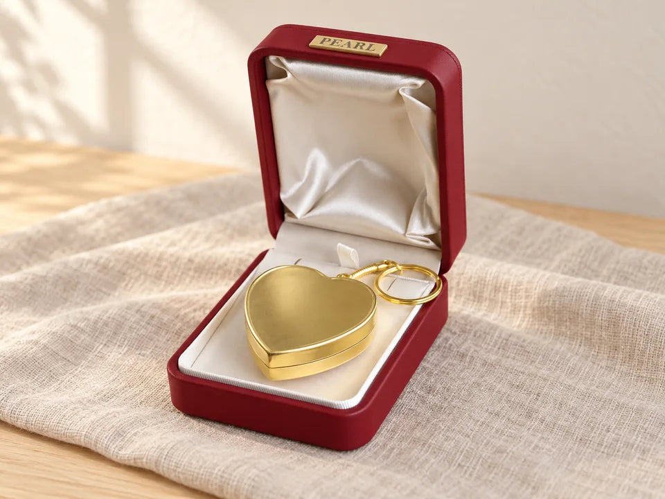 Brass keychain boxes